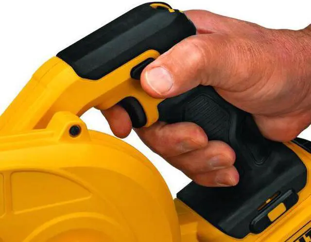 Alt view image 16 of 18 - Dewalt DCE100M1 20V MAX Cordless Lithium-Ion Compact Jobsite Blower Kit