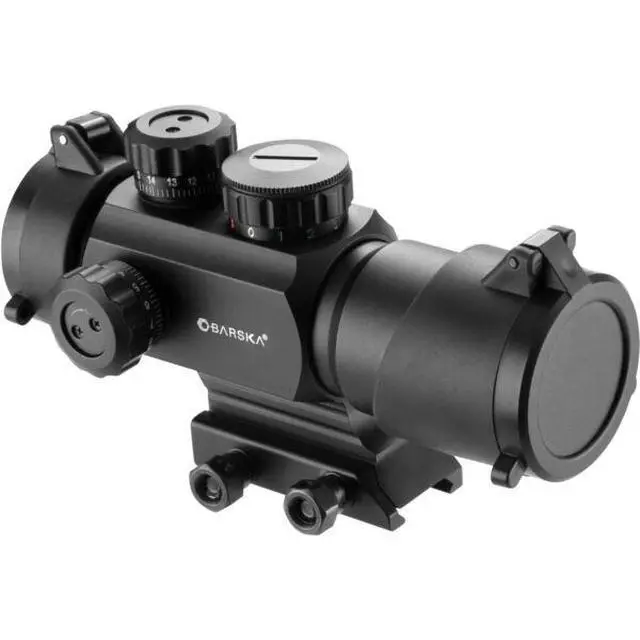 Alt view image 15 of 17 - Barska AR-X 1x35mm Multi Reticle Red Green Dot Scope