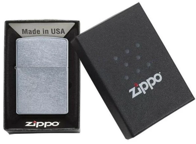 Alt view image 16 of 20 - Zippo Classic Street Chrome Lighter