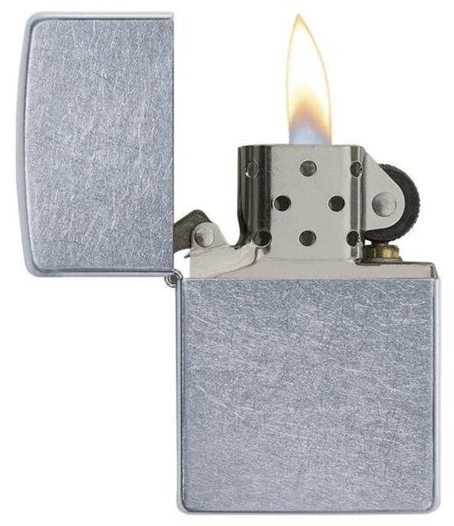 Alt view image 15 of 20 - Zippo Classic Street Chrome Lighter