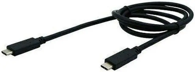 Alt view image 3 of 9 - VisionTek USB C to USB C Coaxial 1 Meter Cable M/M 901269
