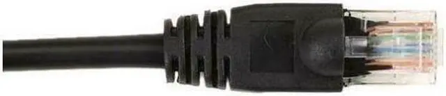 Alt view image 4 of 11 - Black Box CAT6 Value Line Patch Cable, Stranded, Black, 15-ft. (4.5-m)
