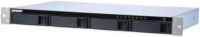 Alt view image 3 of 20 - QNAP TS-431XeU-8G-US 4-bay 1U Short-Depth Rackmount NAS (8GB RAM version) with Builti-in 10 GbE Network