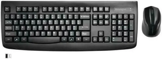 Alt view image 5 of 20 - Kensington K75231US Black USB RF Wireless Standard Keyboard
