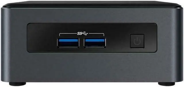 Alt view image 7 of 11 - Intel NUC (Next Unit of Computing) BLKNUC7i3DNH1E Black Mini / Booksize Barebone System