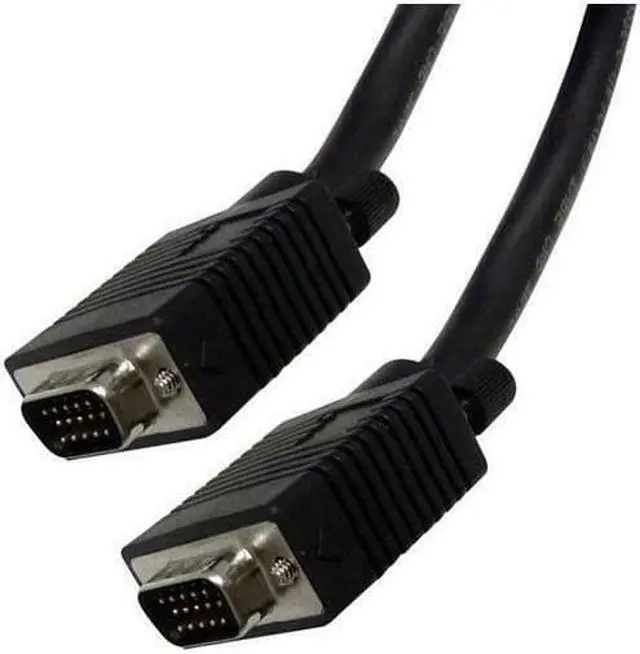 Alt view image 5 of 10 - 4XEM 15FT High Resolution Coax M/M VGA Cable