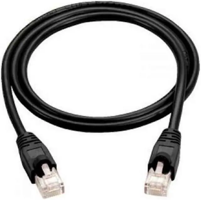 Alt view image 3 of 11 - Black Box CAT6 Value Line Patch Cable, Stranded, Black, 15-ft. (4.5-m)