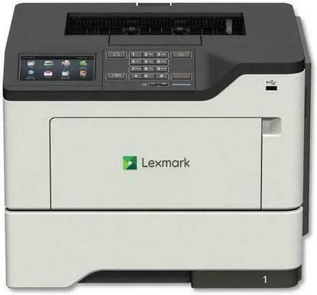 Alt view image 3 of 18 - Lexmark MS622DE (36S0500) Monochrome Laser Printer