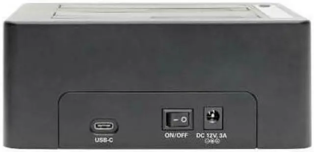 Alt view image 10 of 20 - TRIPP LITE U439-002-CG2 USB 3.0 SUPERSPEED TO DUAL SATA EXTERNAL HARD DRIVE DOCKING STATION WITH CLONING