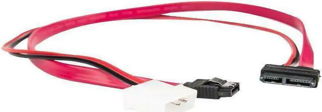 Alt view image 6 of 15 - Rocstor 20in / 50cm Slimline SATA Male to SATA Cable