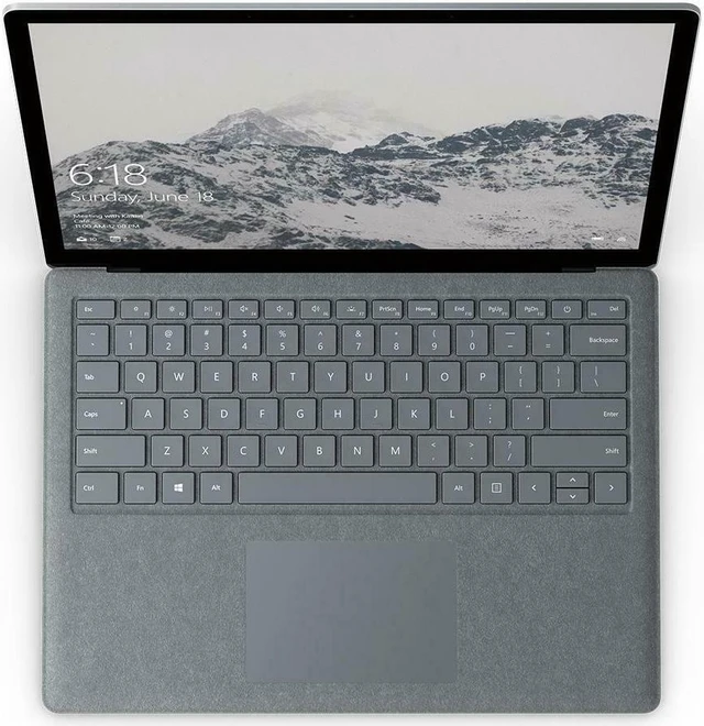 Alt view image 6 of 6 - Microsoft Surface Laptop 13.5" Intel Core i7-7660U 16GB Memory LPDDR3 1866 1TB SSD Windows 10 Pro 64-Bit JKX-00001