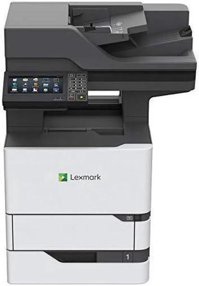 Alt view image 4 of 10 - Lexmark - 25B0002 - Lexmark MX720 MX722ade Laser Multifunction Printer - Monochrome - Copier/Fax/Printer/Scanner - 70