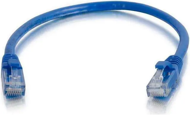 Alt view image 5 of 13 - C2G 00702 Cat6a Cable - Snagless Unshielded Ethernet Network Patch Cable, Blue (20 Feet, 6.09 Meters)