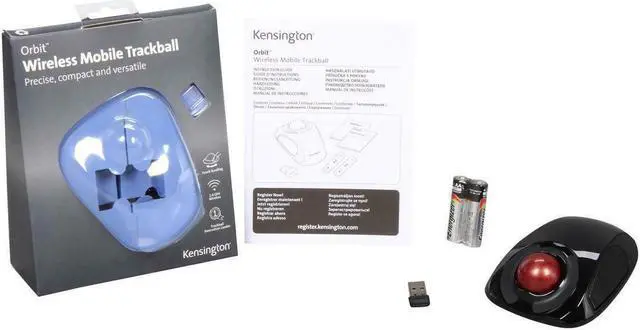 Alt view image 10 of 17 - Kensington 72352 Orbit Wireless Mobile Trackball