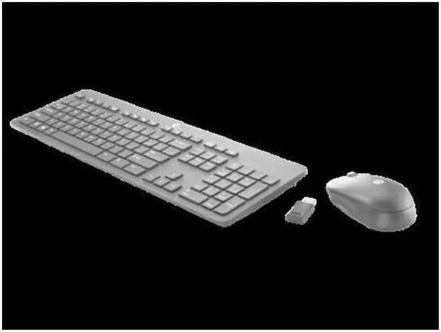 Alt view image 6 of 11 - HP INC. - NSB OPTIONS T6L04AA#ABA SLIM WRLS KB AND MOUSE