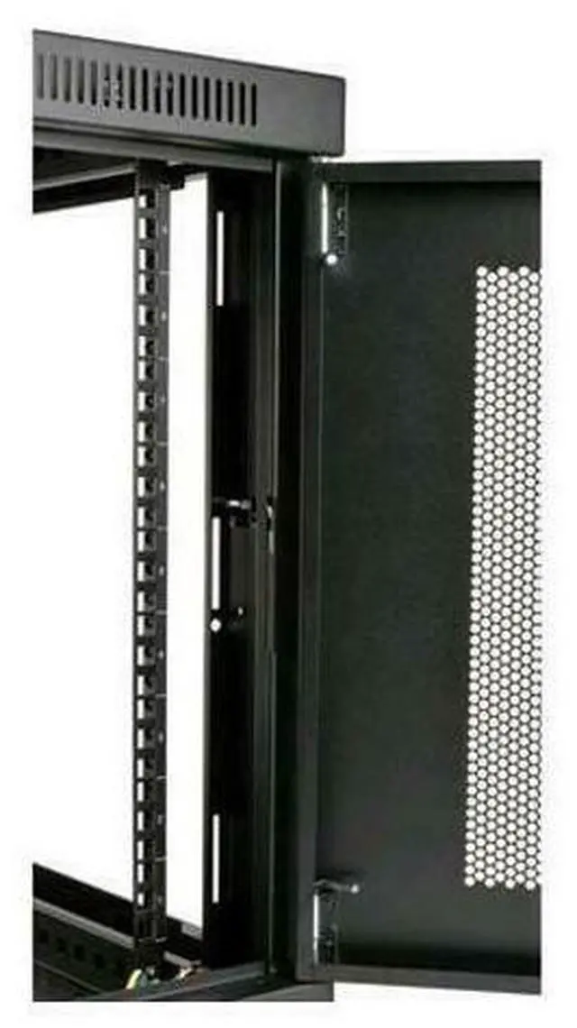 Alt view image 3 of 20 - Tripp Lite 12U Wall Mount Rack Enclosure Server Cabinet Low Profile Deep
