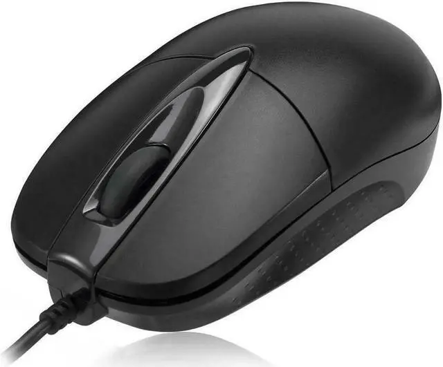 Alt view image 10 of 20 - ADESSO iMouseM6 Black 3 Buttons 1 x Wheel USB Wired Optical Mouse