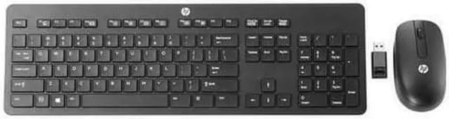 Alt view image 8 of 11 - HP INC. - NSB OPTIONS T6L04AA#ABA SLIM WRLS KB AND MOUSE