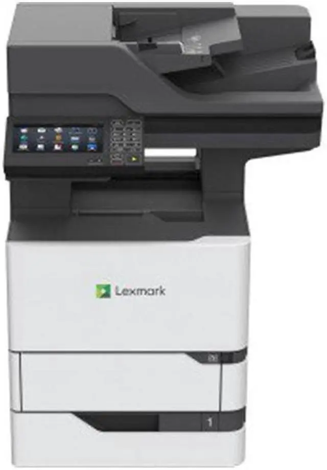Alt view image 5 of 10 - Lexmark - 25B0002 - Lexmark MX720 MX722ade Laser Multifunction Printer - Monochrome - Copier/Fax/Printer/Scanner - 70