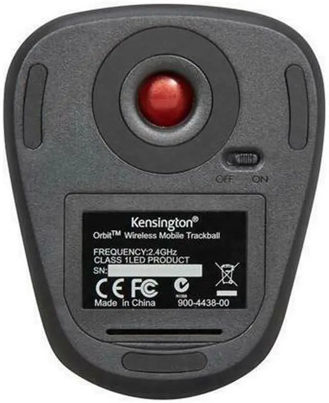 Alt view image 9 of 17 - Kensington 72352 Orbit Wireless Mobile Trackball