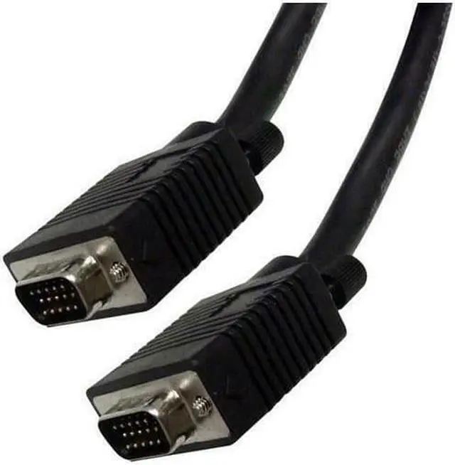 Alt view image 8 of 10 - 4XEM 15FT High Resolution Coax M/M VGA Cable