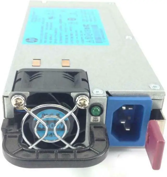 Alt view image 8 of 12 - HP 660184-001 Common Slot 460W Platinum Power Supply for most G6, G7 and Gen8 servers