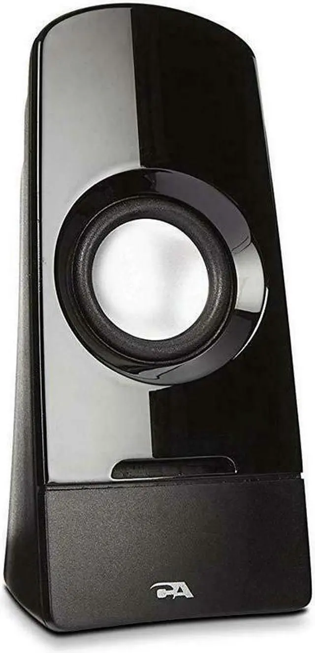 Alt view image 13 of 20 - Cyber Acoustics Curve Sonic 2.0 Speaker System - 3 W RMS