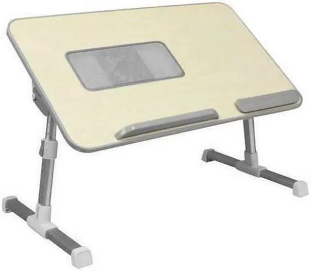 Alt view image 10 of 20 - Aluratek Adjustable Ergonomic Laptop Cooling Table With Fan
