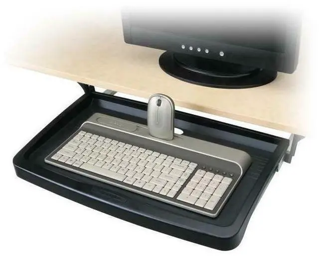Alt view image 3 of 3 - Kensington Standard Under Desk Keyboard Drawer