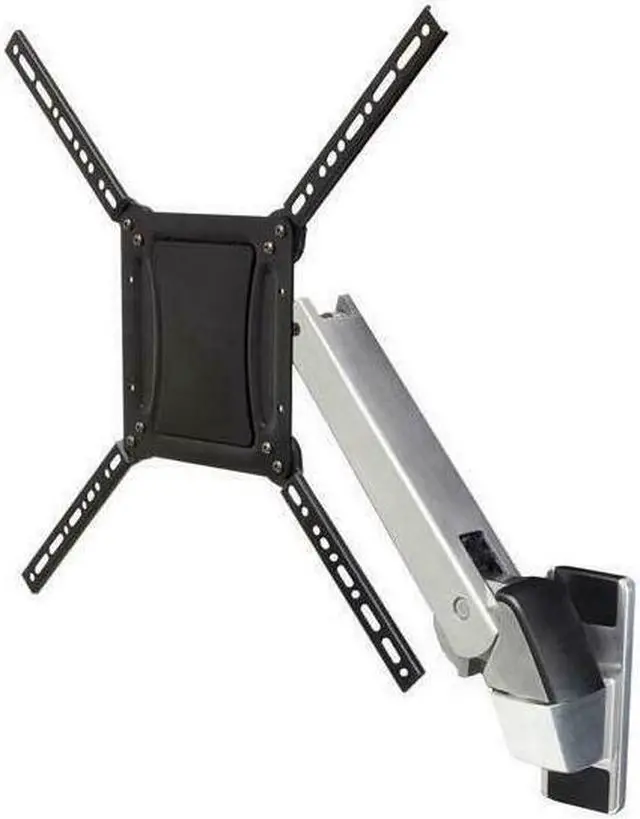 Alt view image 2 of 14 - Ergotron - 45-296-026 - Ergotron Mounting Arm for Flat Panel Display - Polished Aluminum, Black - 30 to 55 Screen