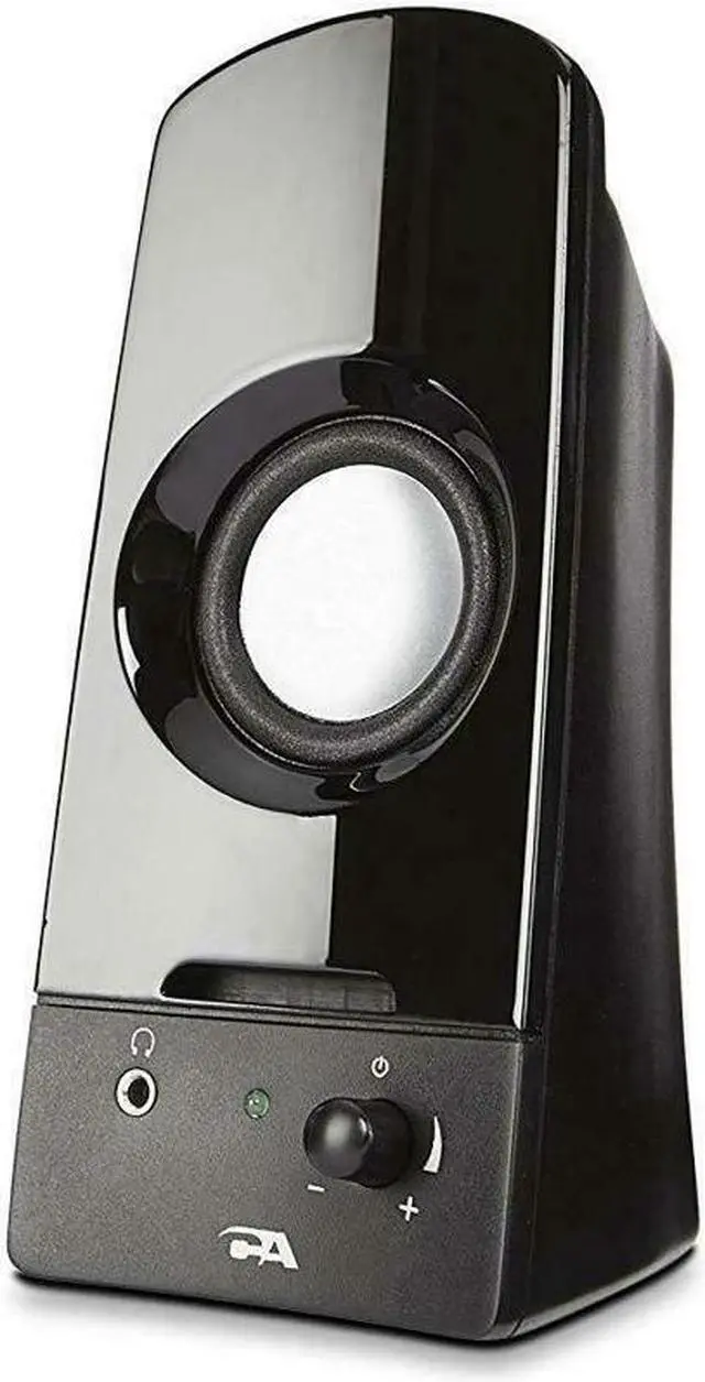 Alt view image 14 of 20 - Cyber Acoustics Curve Sonic 2.0 Speaker System - 3 W RMS