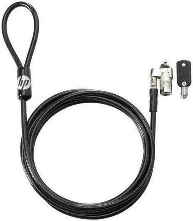 Alt view image 4 of 13 - HP Keyed Cable Lock, 10 mm (T1A62AA)