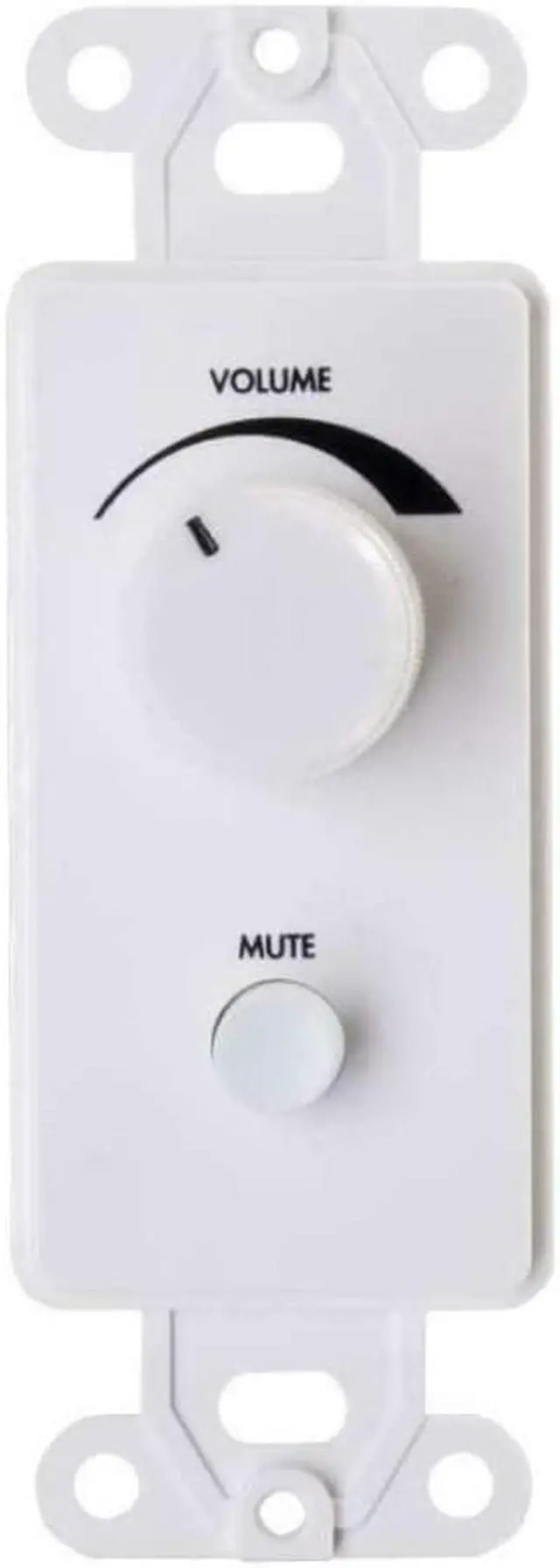 Alt view image 6 of 10 - WALL PLATE DECORA VOLUME CONTROL, REMOTELY CONTROL THE VOLUME LEVEL OF A 3 WIRE