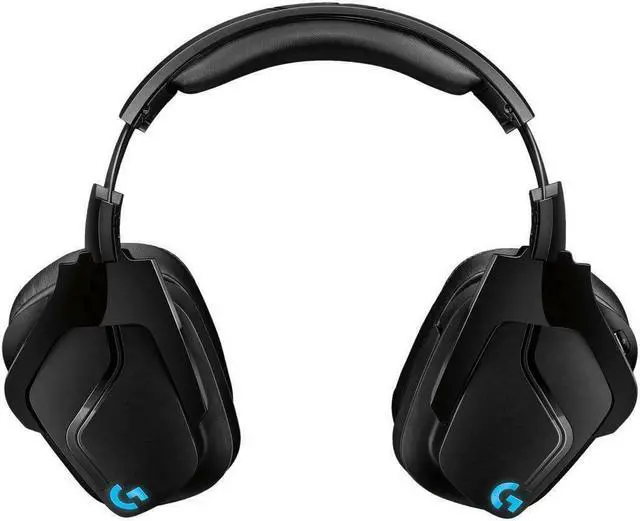 Alt view image 5 of 20 - Logitech - G935 Wireless 7.1 Surround Sound Over-the-Ear Gaming Headset for PC with LIGHTSYNC RGB Lighting - Black/Blue