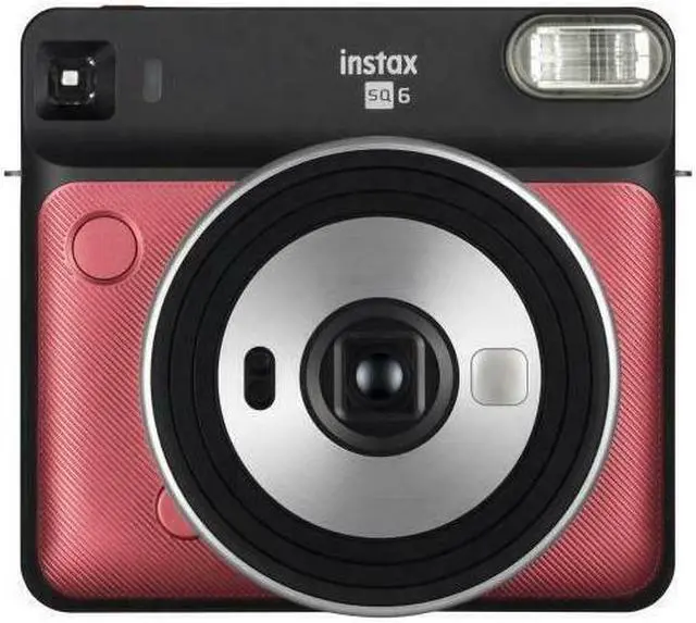 Alt view image 13 of 19 - Fuji Film 16608701 SQ6 Rudy Instant Camera, Red