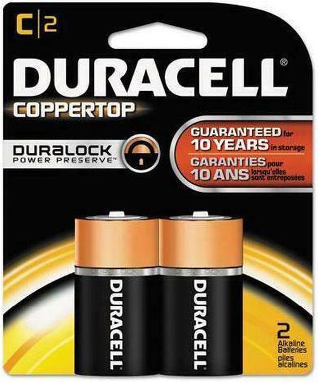 Alt view image 5 of 18 - DURACELL Coppertop 1.5V Size C Alkaline Battery, 2-pack
