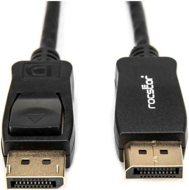 Alt view image 2 of 17 - Rocstor 15ft DisplayPort 1.2 Cable M/M - DP 4k