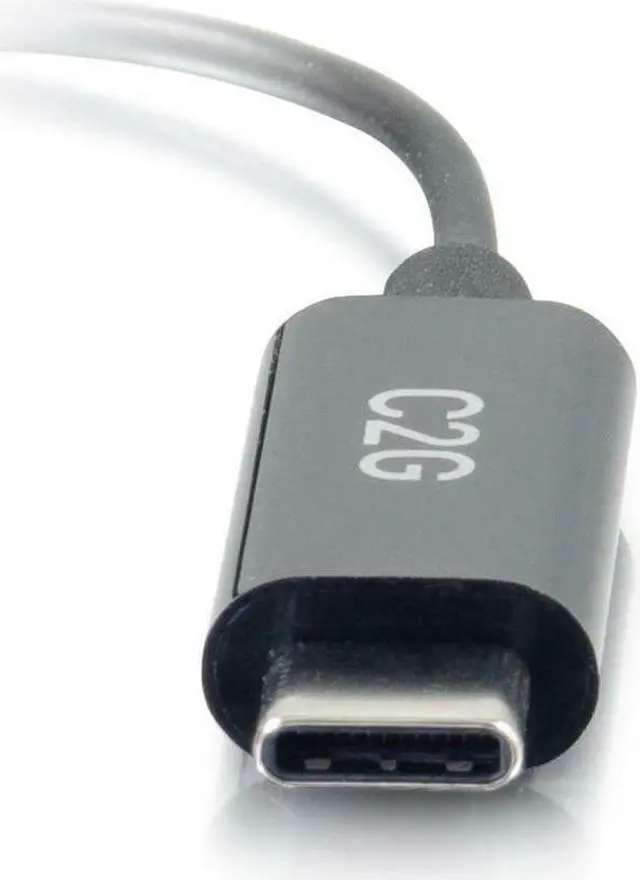 Alt view image 6 of 11 - C2G USB C To Aux Adapter (3.5mm) USB C Phone Adapter For Audio