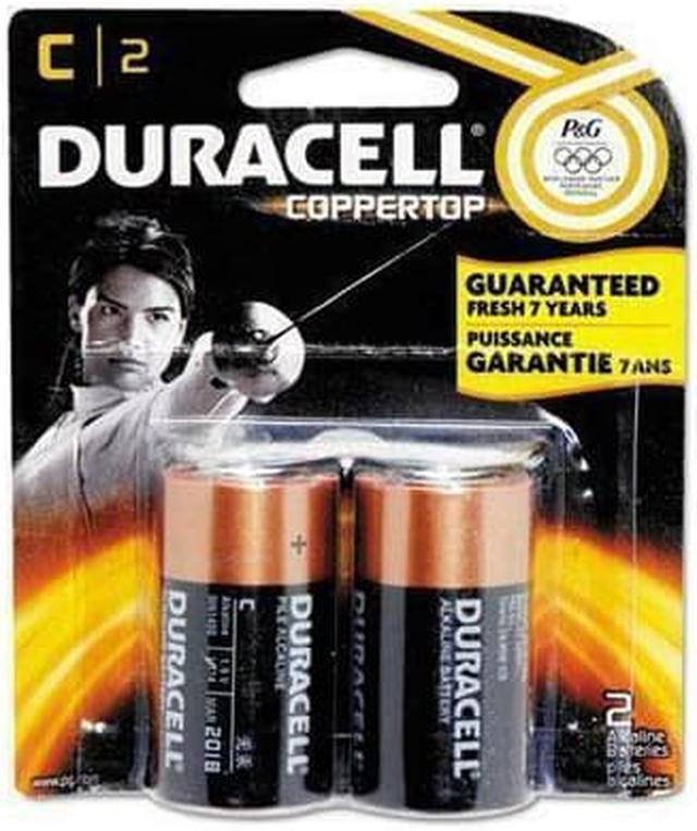 Duracell® Ultra C ALK-C Alkaline Battery, C Size, Manganese Dioxide, 1.5 V