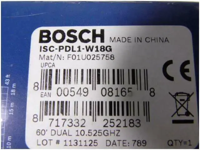 Alt view image 11 of 12 - Bosch Professional ISC-PDL1-W18G Motion Sensor
