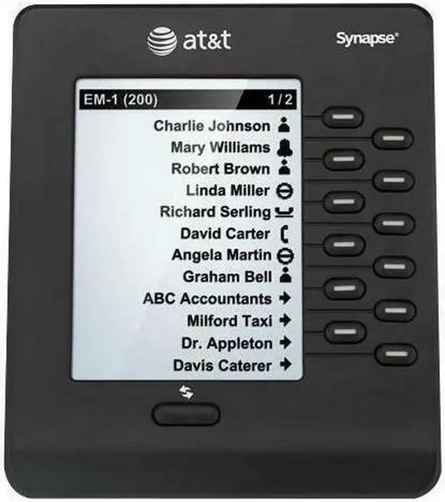 Alt view image 4 of 4 - 80-8841-00 Synapse Expansion Module Up to 24 Feature Key Assignments, Pairs with SB67020/SB67030/SB67031; up to 2 per Desket; Maximum 10 per System