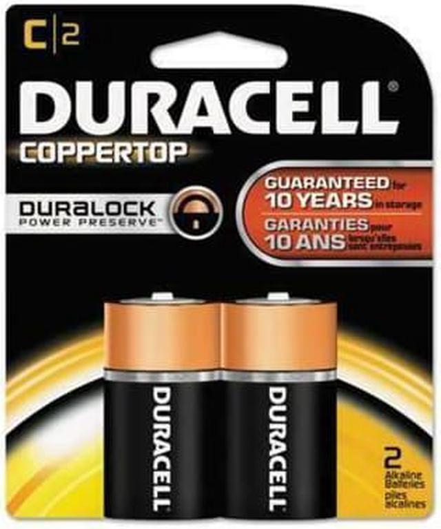 Alt view image 2 of 18 - DURACELL Coppertop 1.5V Size C Alkaline Battery, 2-pack