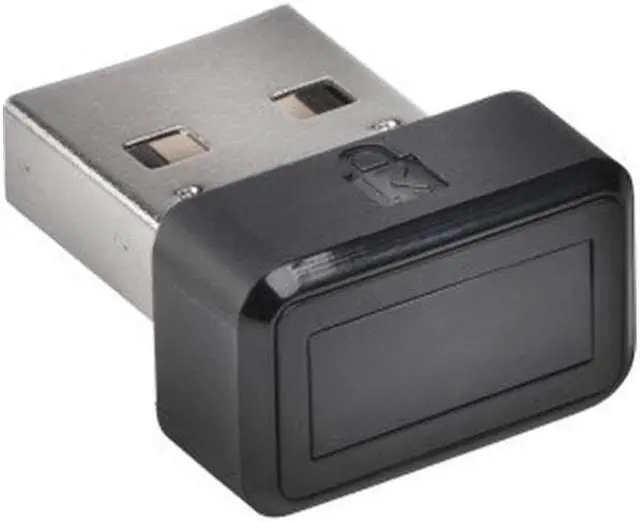 Alt view image 5 of 20 - Kensington K67977WW VeriMark Fingerprint Key for Windows 10 Hello and FIDO U2F Certified, Black