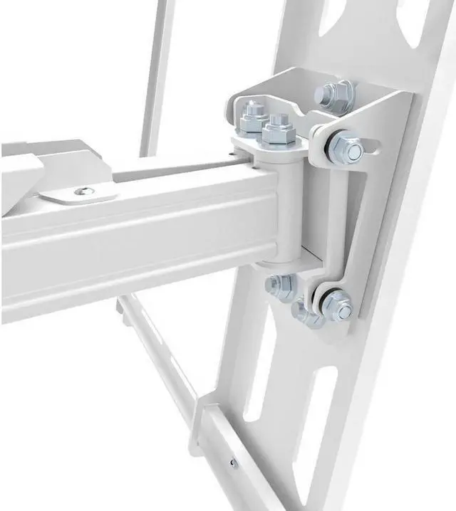 Alt view image 3 of 20 - Kanto PDX650 Articulating Full Motion TV Mount for 37" - 75" TV (White)