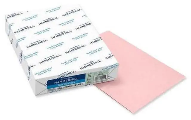 Alt view image 5 of 14 - Hammermill Multipurpose Paper 20lb. 8-1/2"x14" Pink 103390