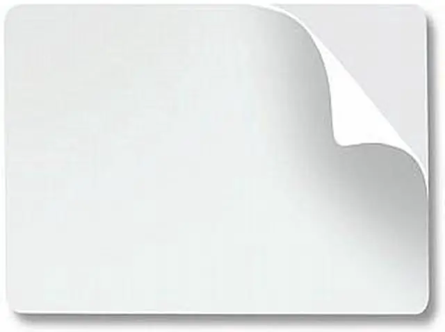 Alt view image 3 of 3 - ADHESIVE STICKI BACK CARDS,FOR USE WITH ALL PRINTERS, 10MIL