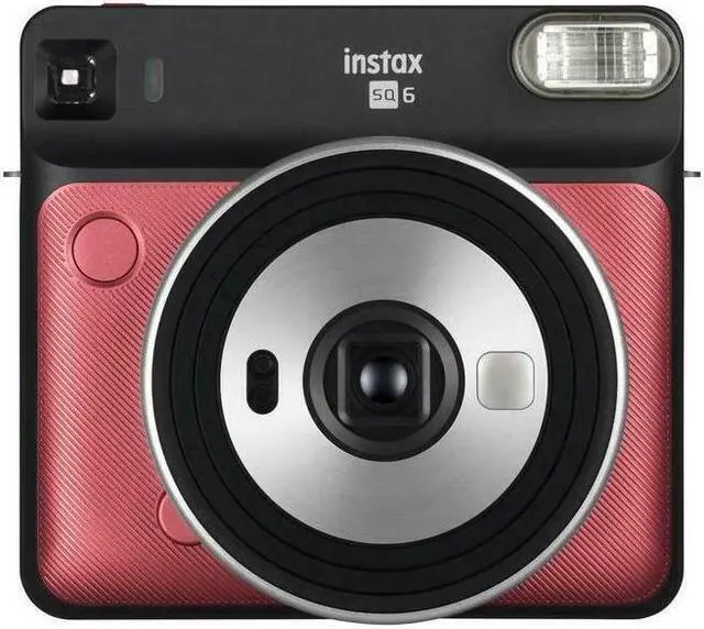 Alt view image 14 of 19 - Fuji Film 16608701 SQ6 Rudy Instant Camera, Red