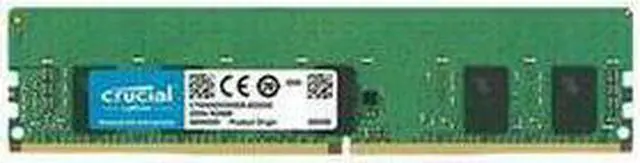 Alt view image 4 of 4 - Crucial 8GB (1x8GB) DDR4 2666MHz 288pin ECC Registered RDIMM Memory Module