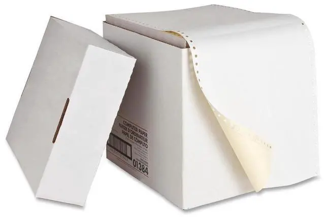 Alt view image 6 of 10 - Sparco Computer Paper Multipart 2 Part 9-1/2"x11" 1850/CT WE/CA 01384