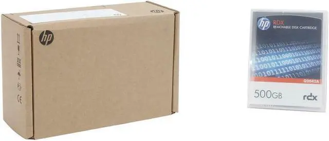 Alt view image 5 of 8 - HEWLETT PACKARD ENTERPRISE Q2042A HP RDX 500GB REMOVABLE DISK CARTRIDGE